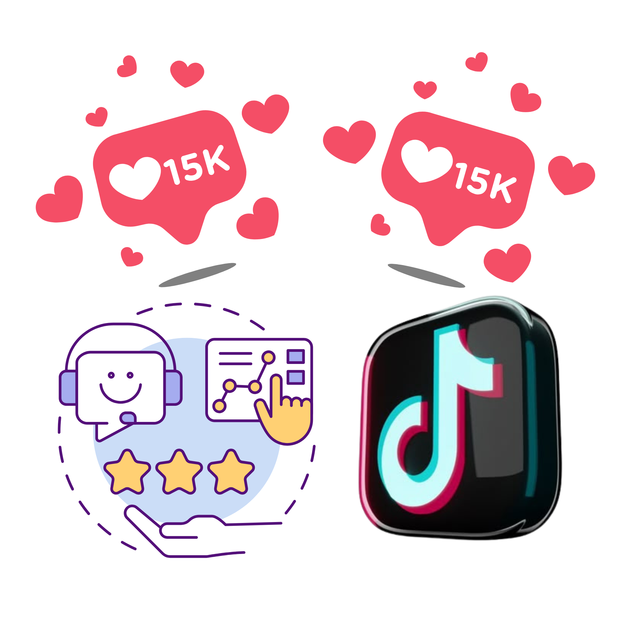Mua like TikTok đảm bảo chất lượng tại SolidSMM